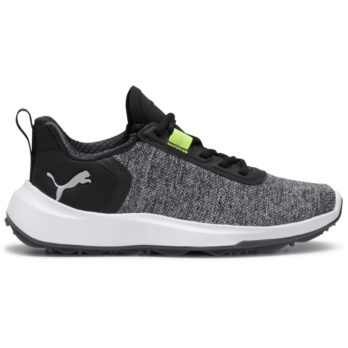 PUMA Junior FUSION Crush Sport Golf Shoes Puma Black Electric Lime