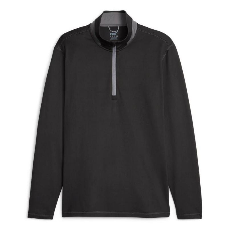 PUMA Lightweight Golf 1/4 Zip Puma Black Slate Sky