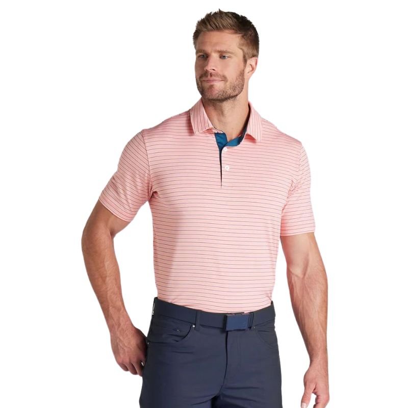 PUMA MATTR Bay Golf Polo - Previous Season Melon Punch