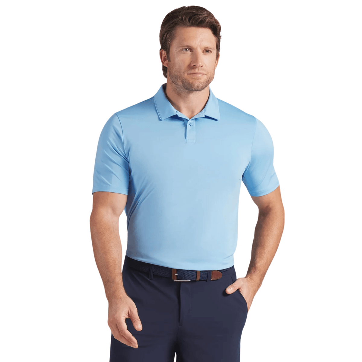 PUMA MATTR Brigade 2.0 BN Golf Polo Team Light Blue