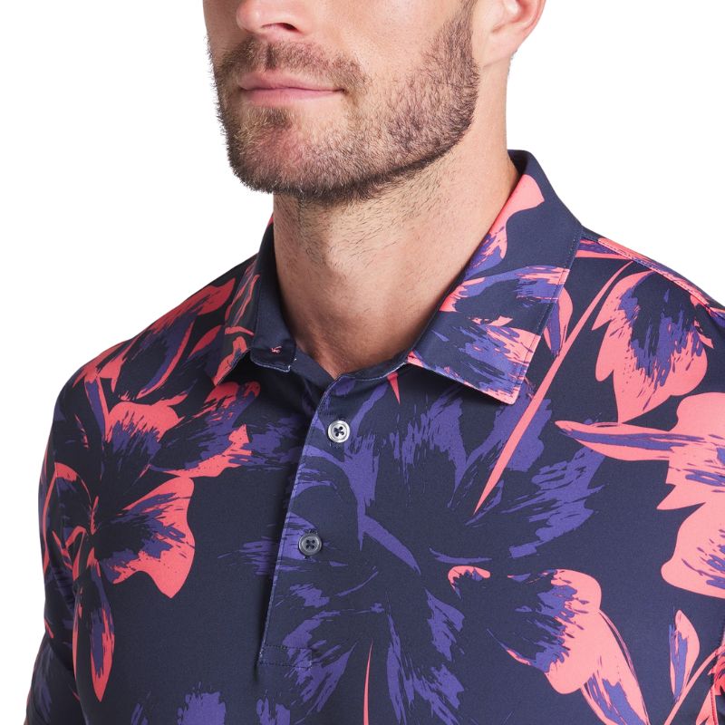 PUMA MATTR Broken Flower Golf Polo