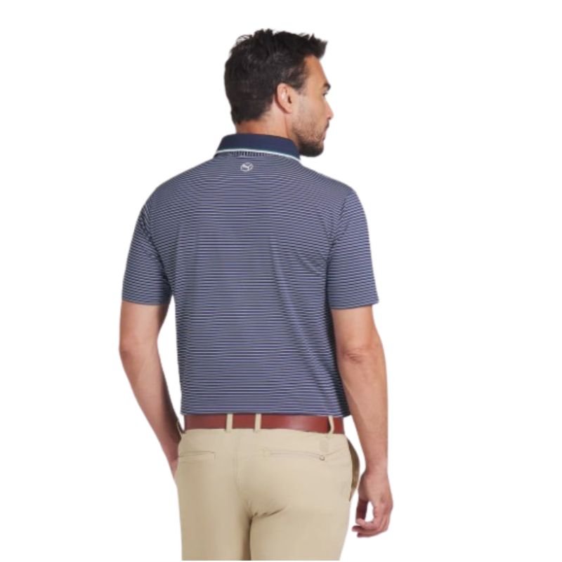 PUMA MATTR Elevated Stripe Golf Polo