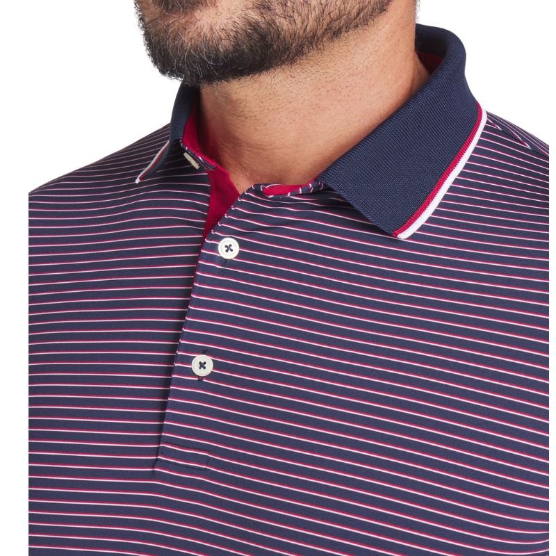 PUMA MATTR Elevated Stripe Golf Polo