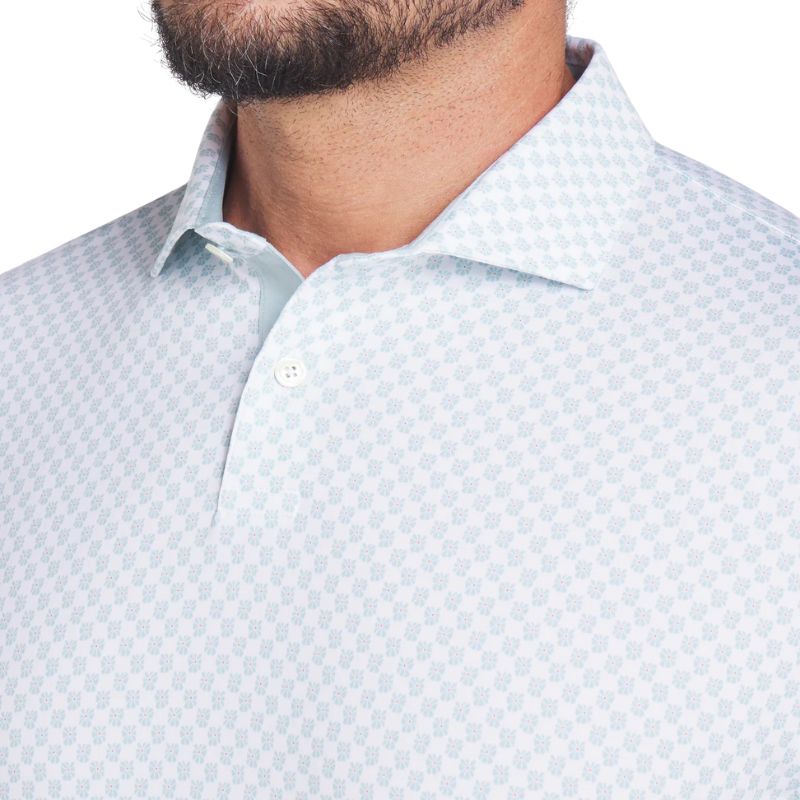 PUMA MATTR Micro Floral Golf Polo