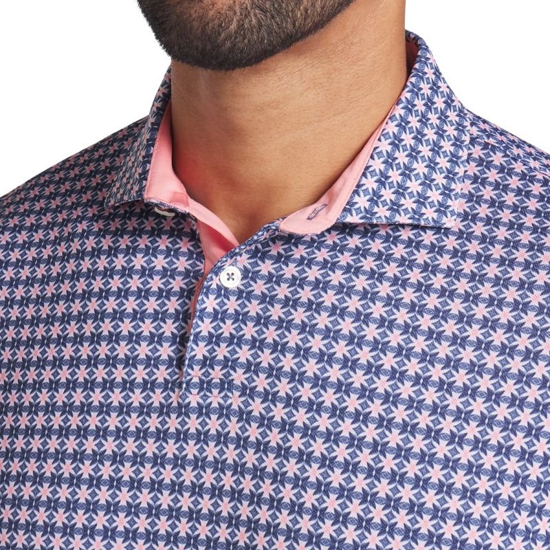 PUMA Pique Tie Golf Polo