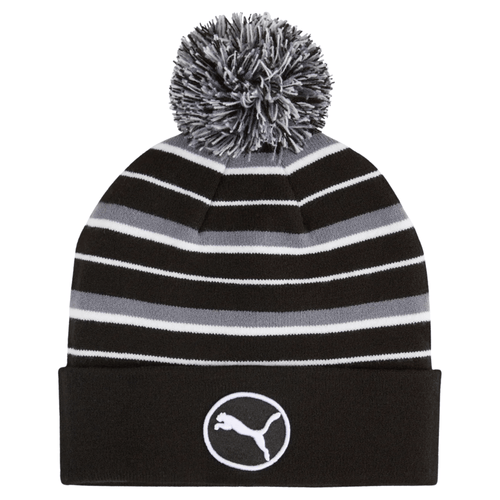 PUMA Pom Golf Beanie Puma Black White Glow OSFA
