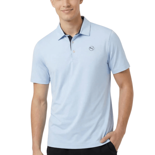 PUMA Pure 2.0 LC Golf Polo Light Blue