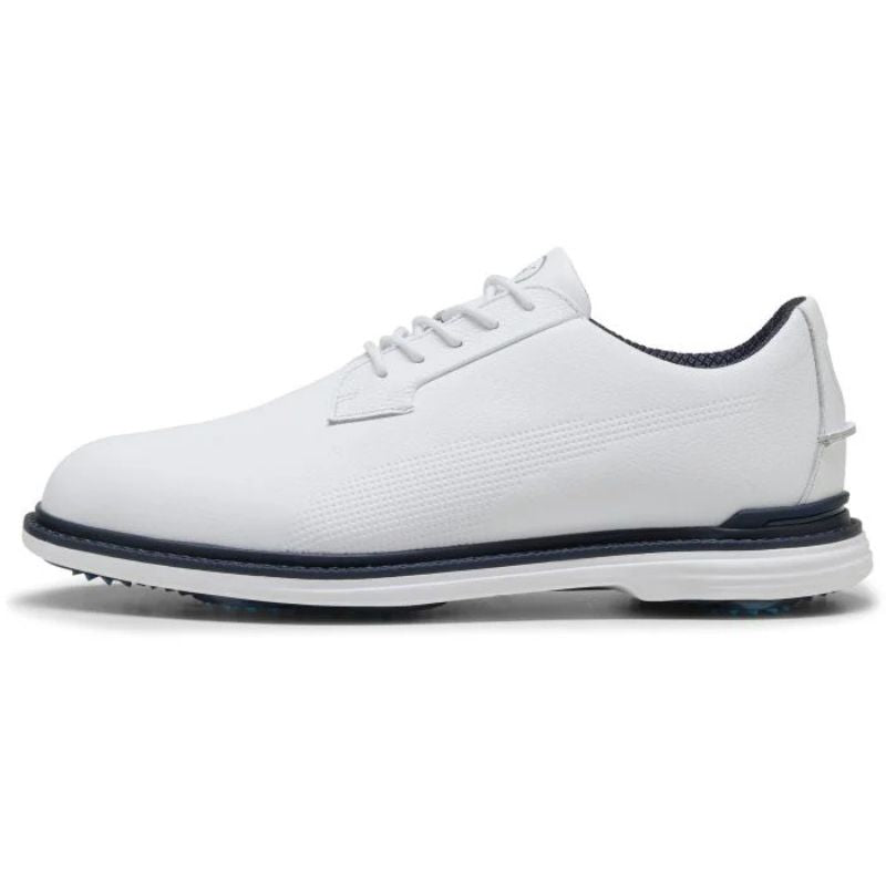 PUMA Royale Golf Shoes White Navy Medium
