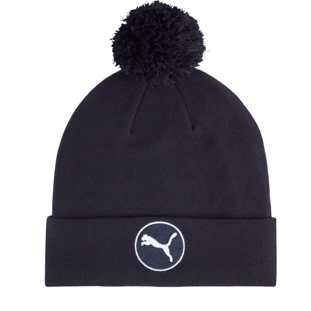 PUMA Warm Removable Pom Beanie Navy OSFA