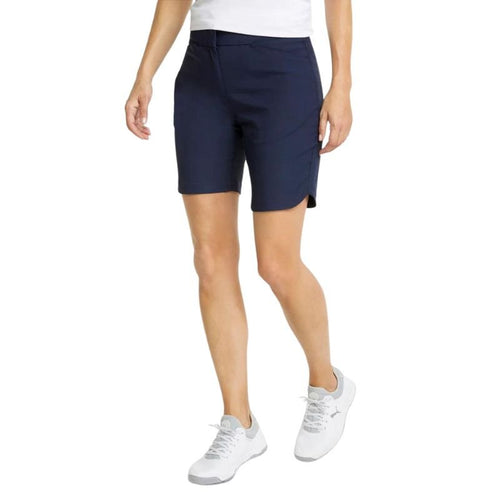 PUMA Women's Bermuda Golf Shorts Navy