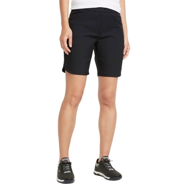 PUMA Women's Bermuda Golf Shorts Black