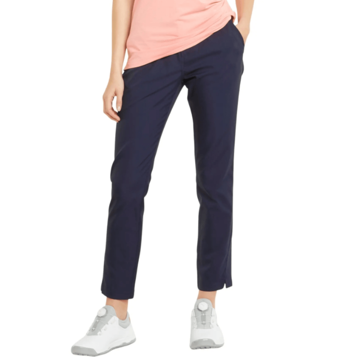 PUMA Women's Boardwalk Golf Pants Navy Blazer