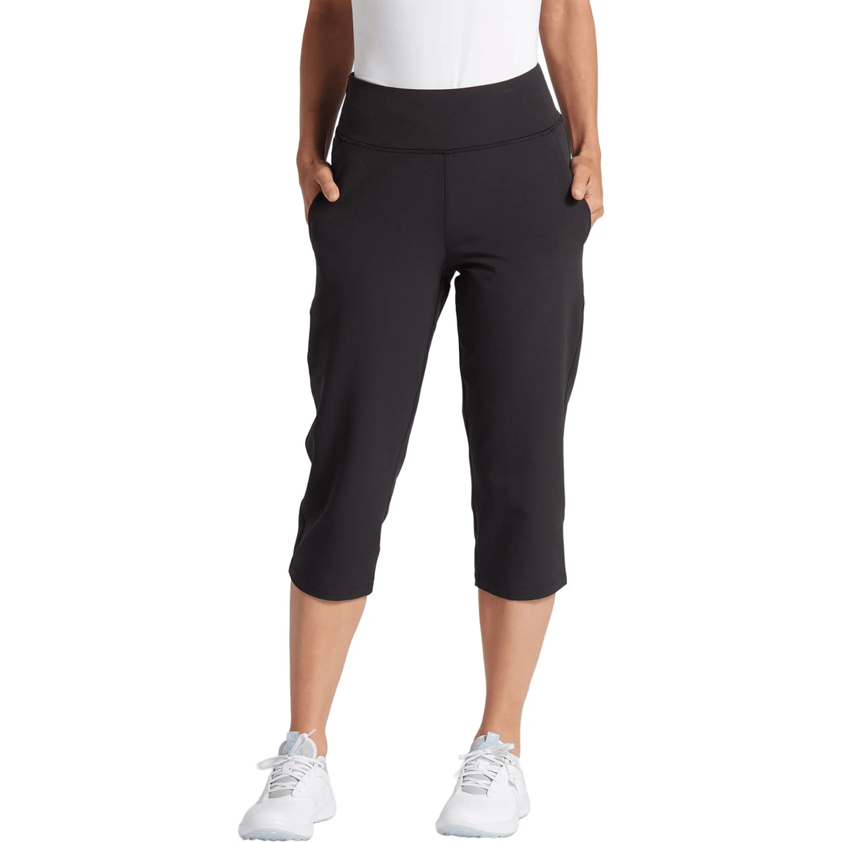 PUMA Women's Everyday Capri Golf Pants Puma Black