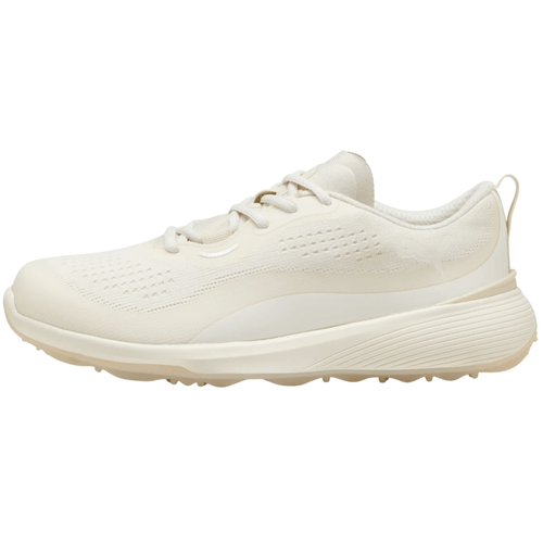 PUMA Women's GRUVE SPORT Spikeless Golf Shoes Warm White Alpine Snow Medium