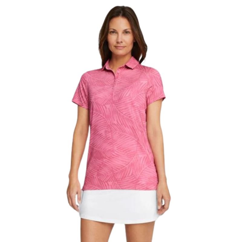 PUMA Women's MATTR Ferm Polo Strawberry Burst