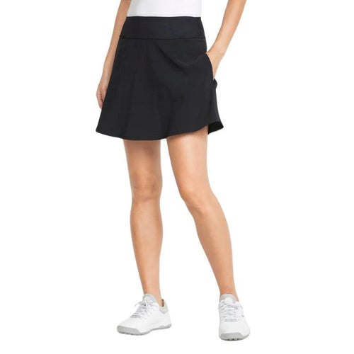 PUMA Women's PWRSHAPE Solid Golf Skirt Black