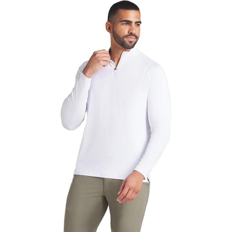 PUMA YouV Golf 1/4 Zip White