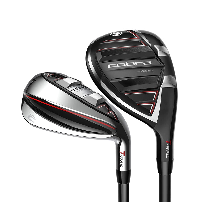 Cobra T-Rail 3 Hybrid Iron Set - 4H 5H 6-PW Right Senior Graphite - COBRA Ultralite 45
