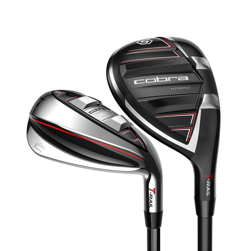 Cobra T-Rail 3 Hybrid Iron Set - 4H 5H 6-PW Right Senior Graphite - COBRA Ultralite 45