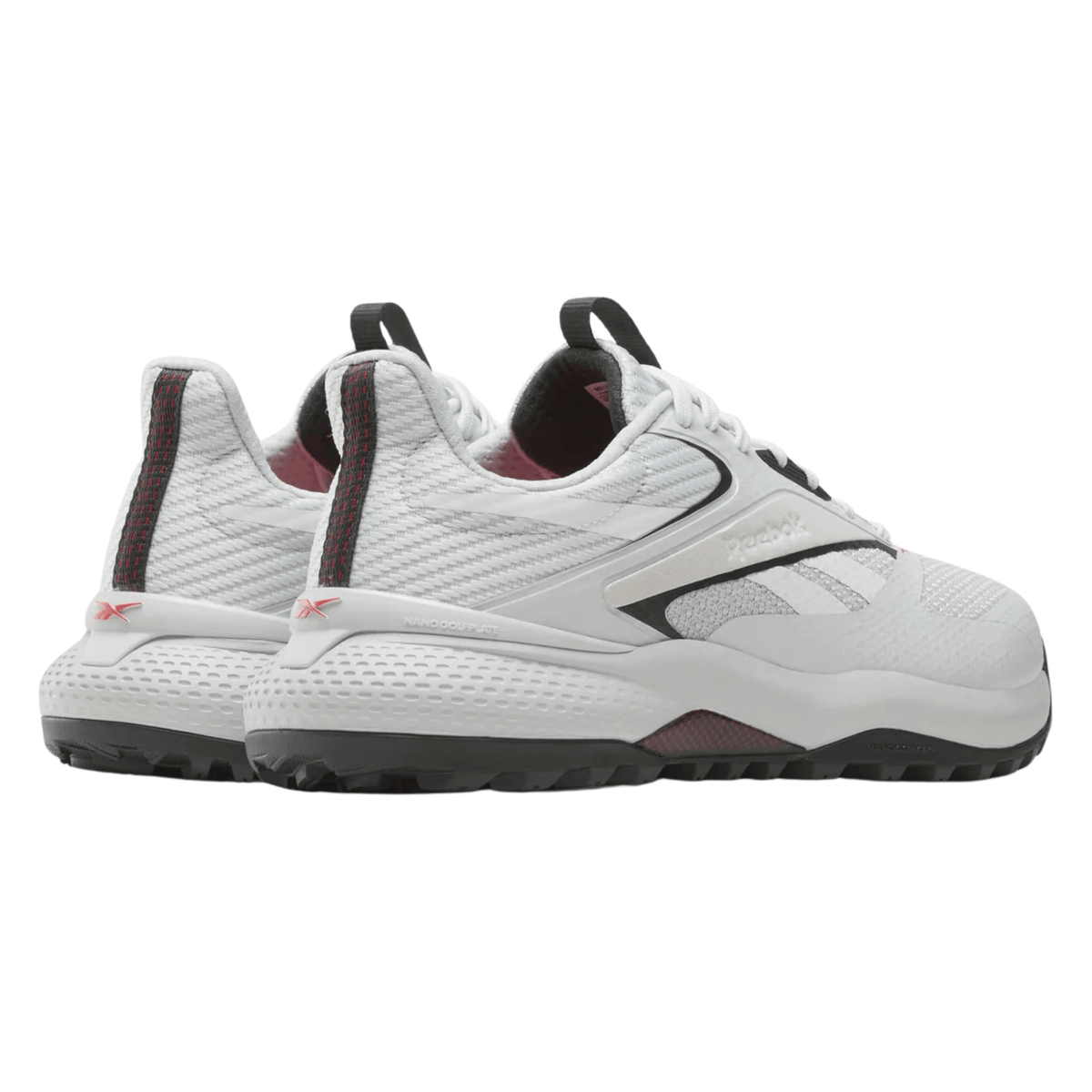 Reebok Nano Spikeless Golf Shoes pearl grey/black Medium 8