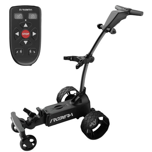Robera Pro AI Electric Remote Cart Black