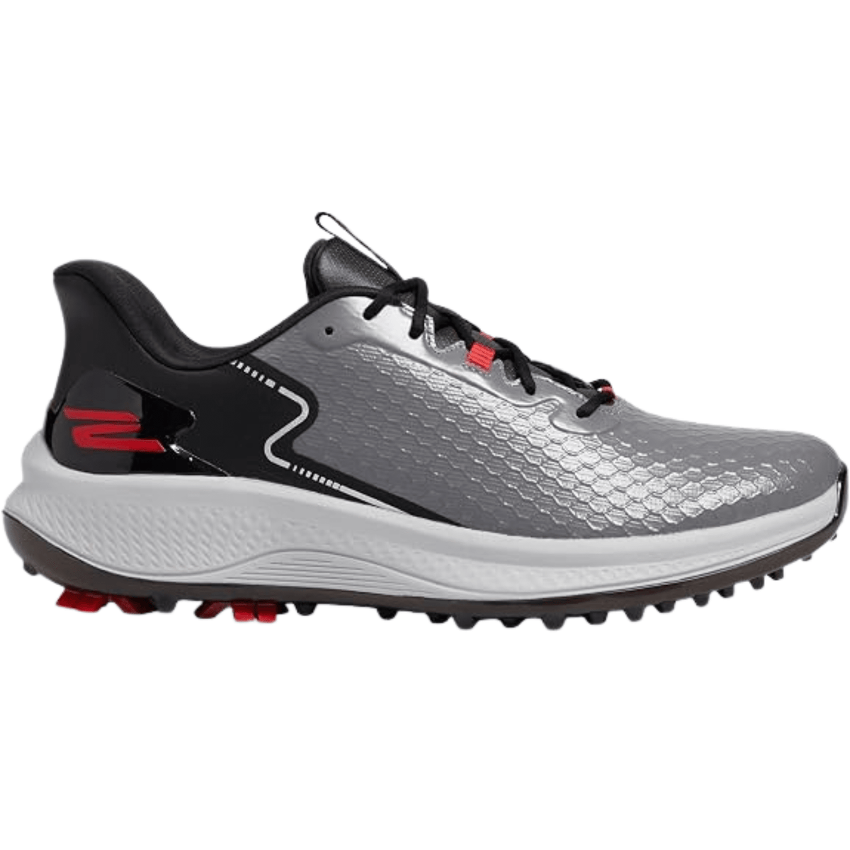 Skechers Go Golf Blade GF Golf Shoes Charcoal Red Medium