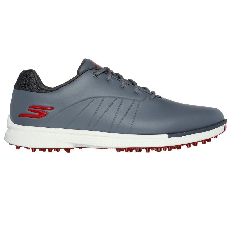 Skechers Go Golf Tempo Spikeless Shoes Grey Red