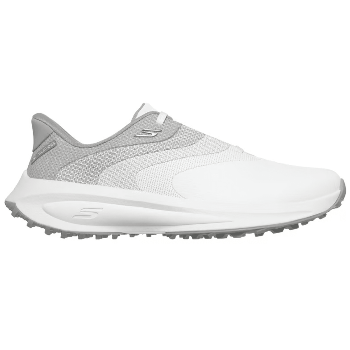 Skechers Slip-ins Waterproof GO GOLF Flow SI Spikeless Golf Shoes White Medium