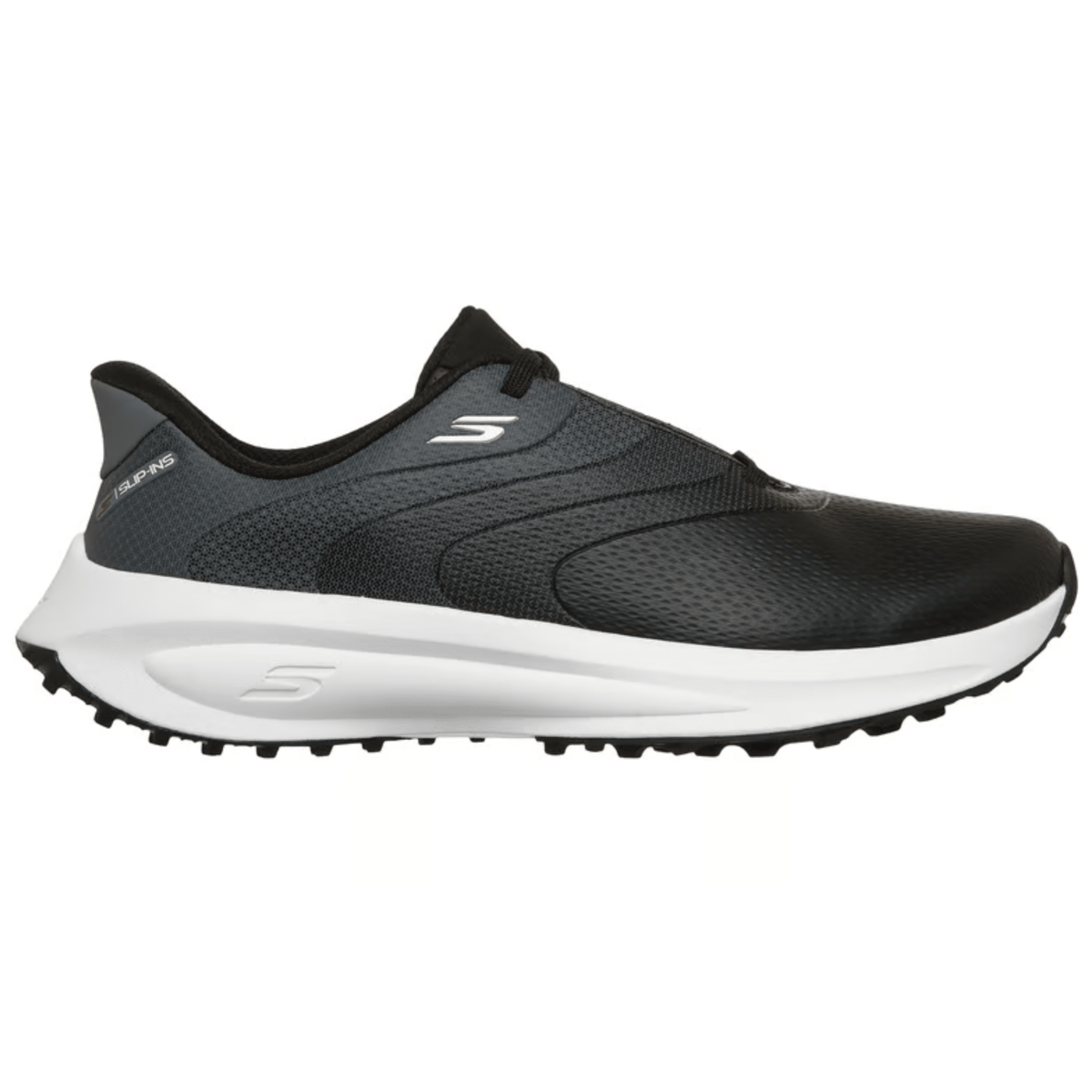 Skechers Slip-ins Waterproof GO GOLF Flow SI Spikeless Golf Shoes Black Medium