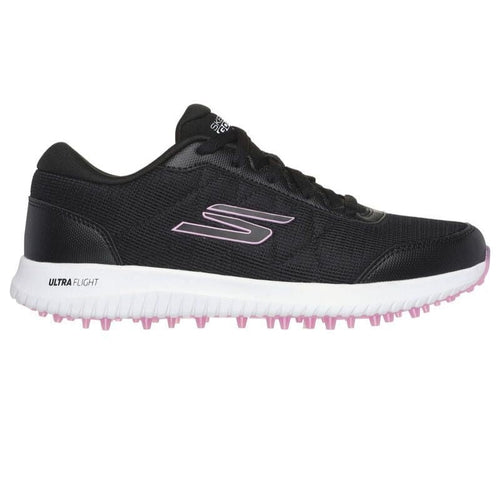 Skechers Women's Go Golf Max Fairway 4 Spikeless Shoes Black Pink Medium