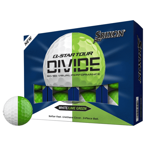Srixon Q - Star Tour 6 Divide Golf Balls White/Green