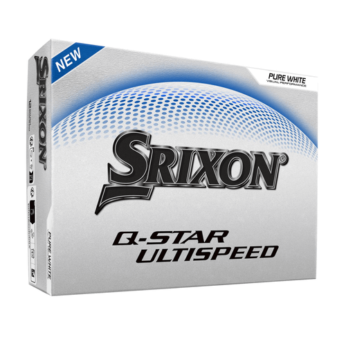 Srixon Q-Star Ultispeed Golf Balls White