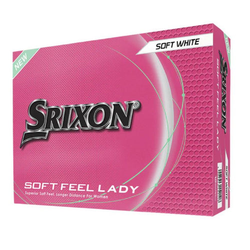 Srixon Women's Soft Feel Golf Ball White