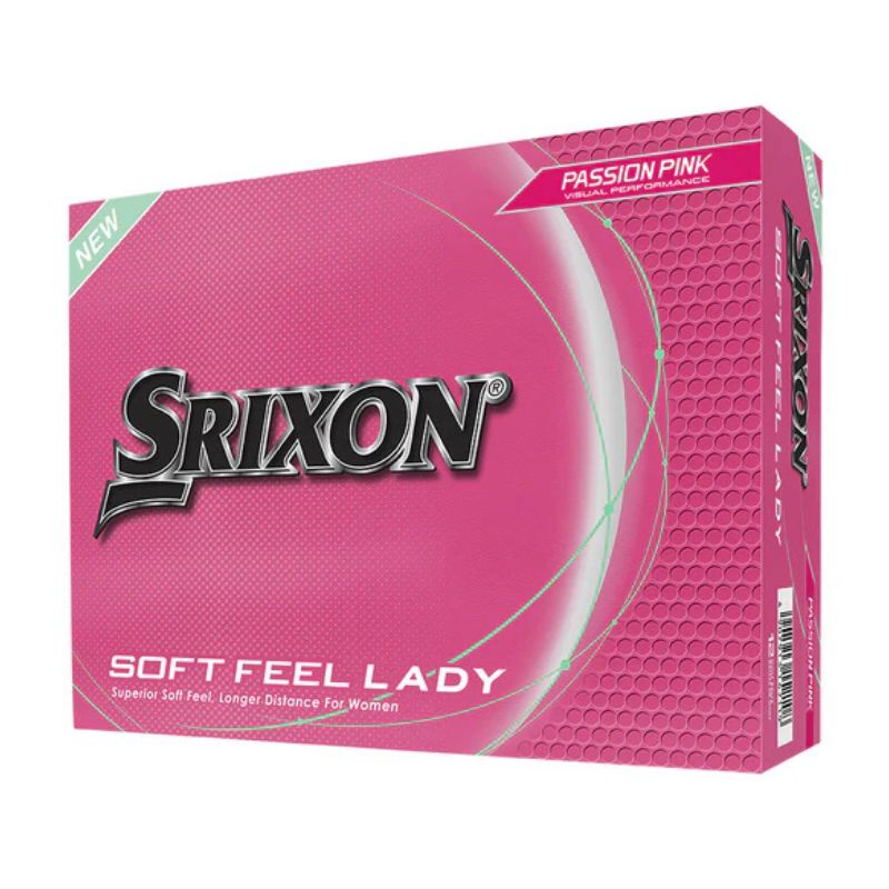 Srixon Women's Soft Feel Golf Ball Passion Pink