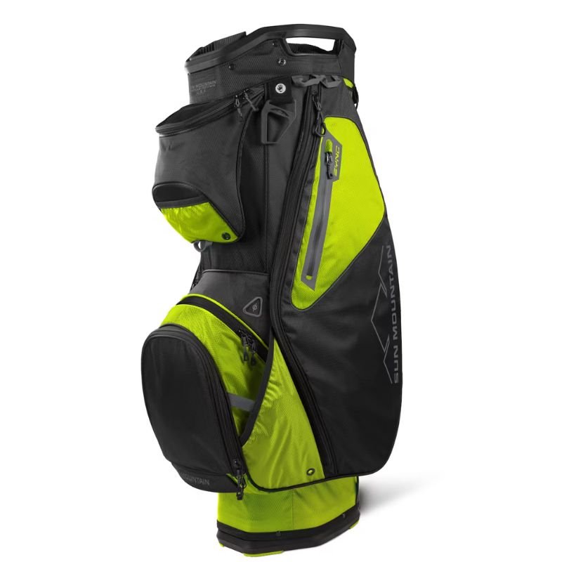Sun Mountain 2022 Sync Cart Bag Black Atomic Gunmetal