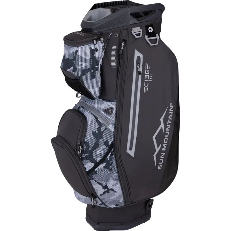 Sun Mountain 2025 C-130 Sync Cart Bag Steel Raptor