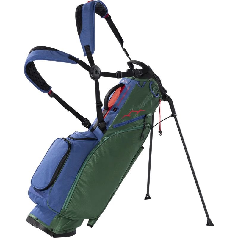 Sun Mountain 2025 Eclipse E-2.5 Stand Bag Forest Navy Red