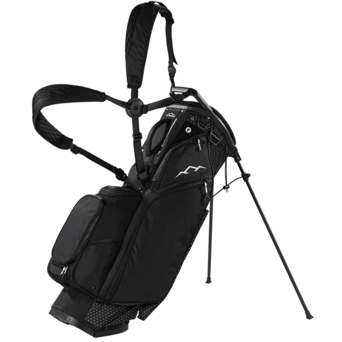 Sun Mountain 2025 Eclipse E-3.5 14-Way Stand Bag Black Diamond Black