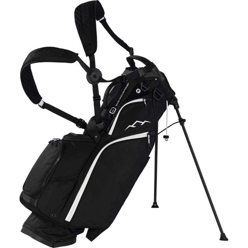 Sun Mountain 2025 Eclipse E-3.5 Stand Bag Black White
