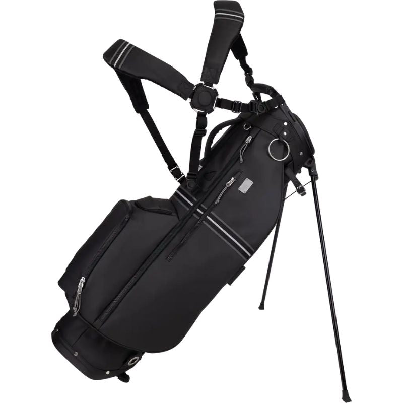 Sun Mountain 2025 Mid-Stripe 14-Way Stand Bag - Double Strap Black