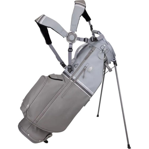Sun Mountain 2025 Mid-Stripe 14-Way Stand Bag - Double Strap Stone Smoke