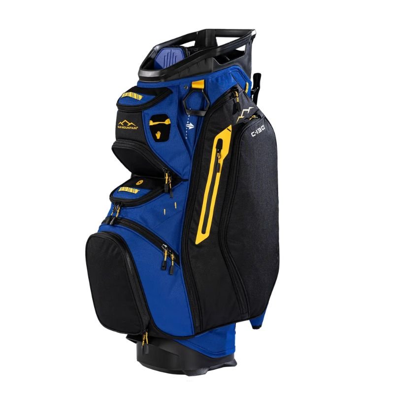 Sun Mountain 2026 C-130 Cart Bag Falcon Blue Black Citron