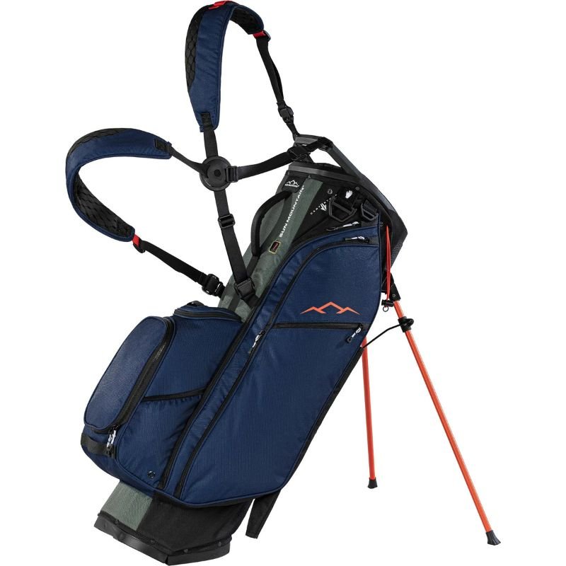 Sun Mountain 2026 Eclipse E-4.5 14-Way VLO Stand Bag Black Olive Inferno