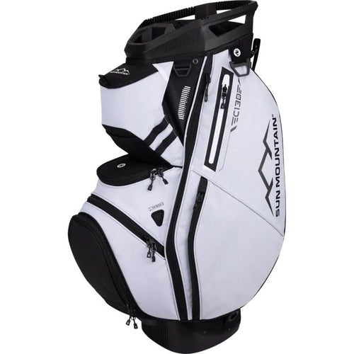 Sun Mountain C-130 Cart Bag - Previous Season Black White