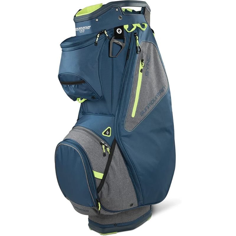 Sun Mountain Women's 2022 Sync Cart Bag Carb Blue Sea Dew
