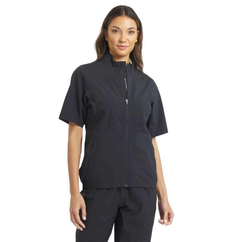 Sun Mountain Women's Monsoon Short Sleeve Rain Jacket