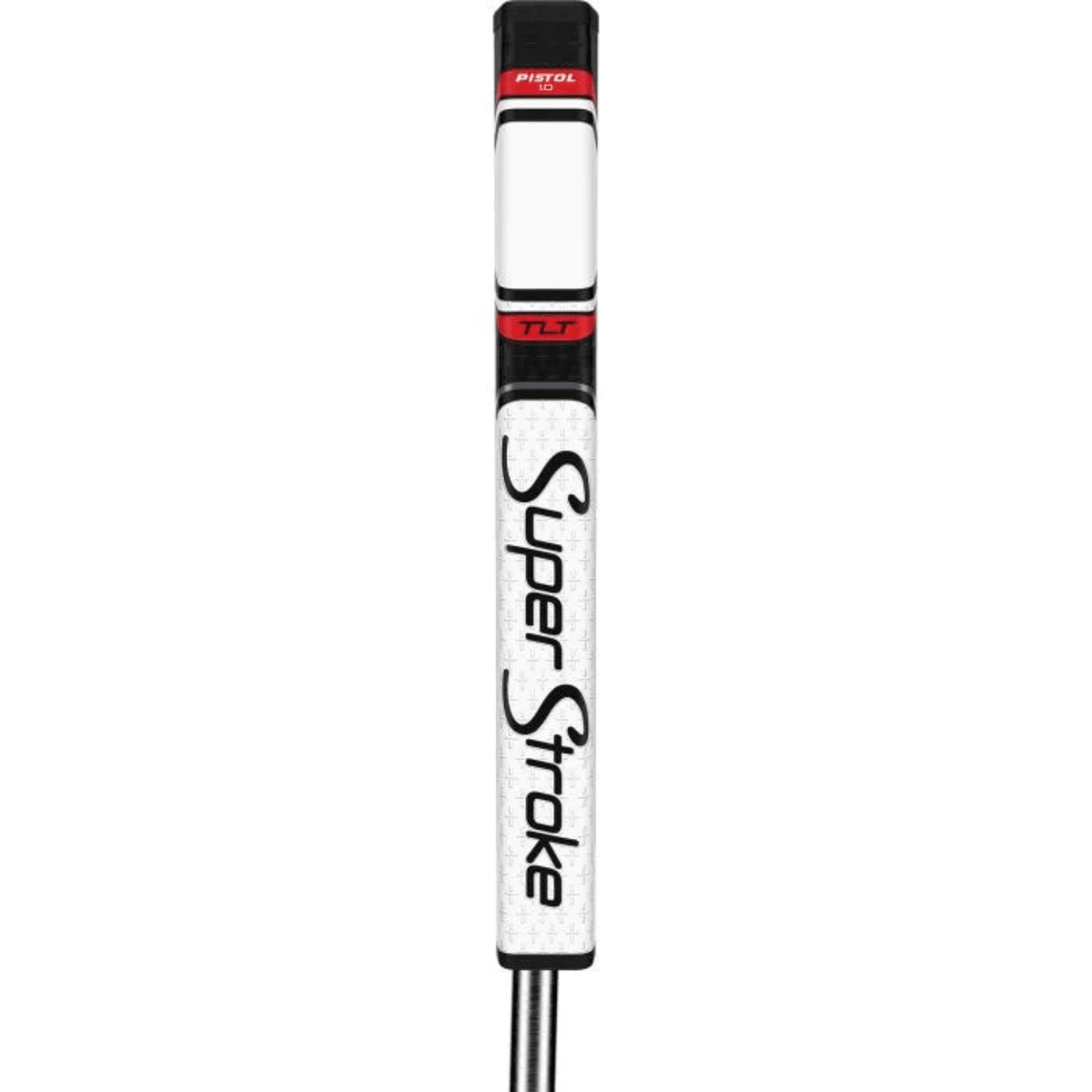 SuperStroke TLT Off-Axis Pistol 1.0 Putter Grip White Red