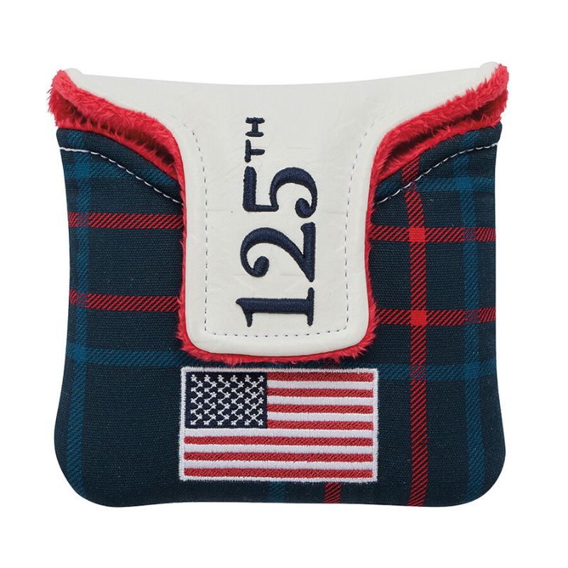 TaylorMade 2025 Heritage Headcover - Mallet Putter