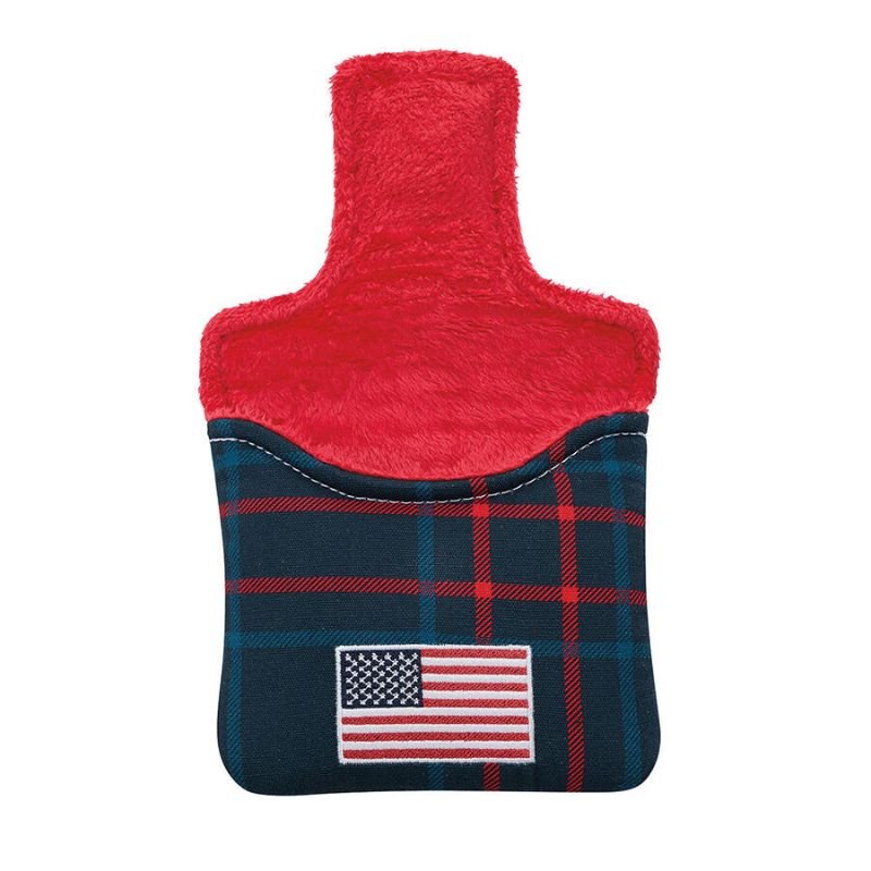 TaylorMade 2025 Heritage Headcover - Mallet Putter