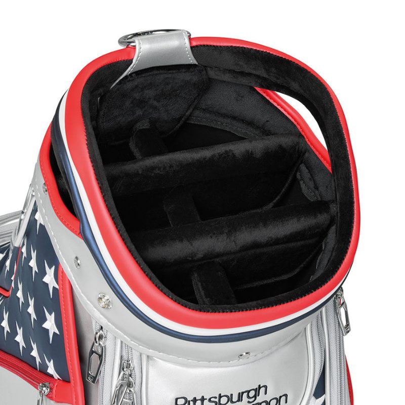 TaylorMade 2025 Heritage Staff Bag - Golf Vault